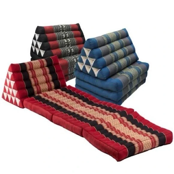 Three-Fold Thai Cushion - organic water-resistant - Picture 5 of 10